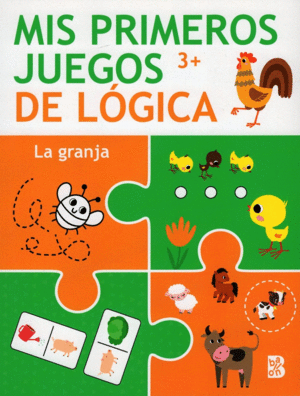 MIS PRIMEROS JUEGOS DE LOGICA GRANJA +3