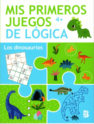 MIS PRIMEROS JUEGOS DE LOGICA DINOSAURIOS +4