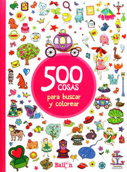 500 COSAS PARA BUSCAR Y COLOREAR ROJO