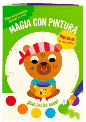 MAGIA CON PINTURA OSO (PINTURAS EN CADA PAGINA)