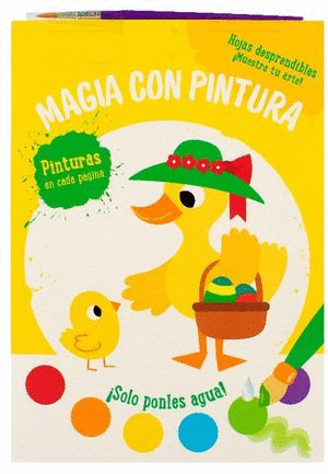 MAGIA CON PINTURA PATO (PINTURAS EN CADA PAGINA)