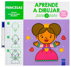 APRENDE A DIBUJAR PASO A PASO PRINCESAS