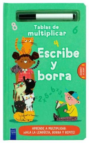 TABLAS DE MULTIPLICAR ESCRIBE Y BORRA