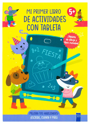 MI PRIMER LIBRO DE ACTIVIDADES CON TABLETA PD AMARILLO