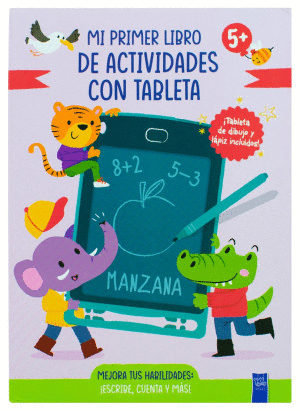 MI PRIMER LIBRO DE ACTIVIDADES CON TABLETA PD VIOLETA