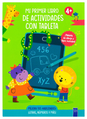 MI PRIMER LIBRO DE ACTIVIDADES CON TABLETA PD VERDE