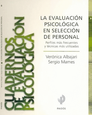 EVALUACION PSICOLOGICA EN SELECCION DE PERSONAL