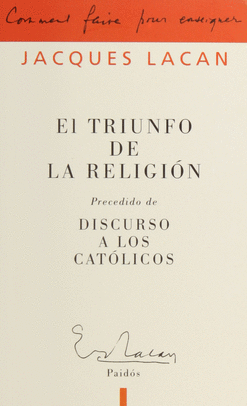 EL TRIUNFO DE LA RELIGION