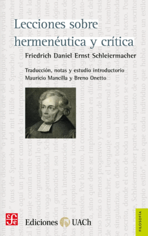 LECCIONES SOBRE HERMENEUTICA Y CRITICA