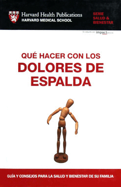 QUE HACER CON LOS DOLORES DE ESPALDA