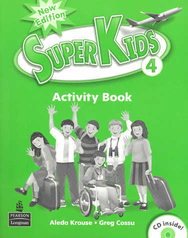 SUPER KIDS 4 ACTIVITY BOOK C/CD