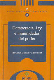 DEMOCRACIA LEY E INMUNIDADES DEL PODER