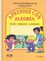 APRENDER CON ALEGRIA 4 PREESCOLAR