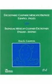 DICCIONARIO CULINARIO MEXICANO BILINGUE ESPAOL INGLES