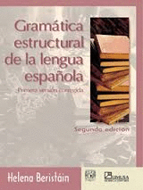 GRAMATICA ESTRUCTURAL DE LA LENGUA ESPAOLA