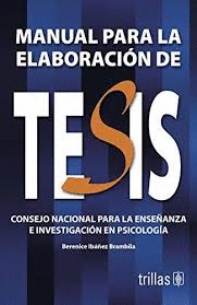 MANUAL PARA LA ELABORACION DE TESIS