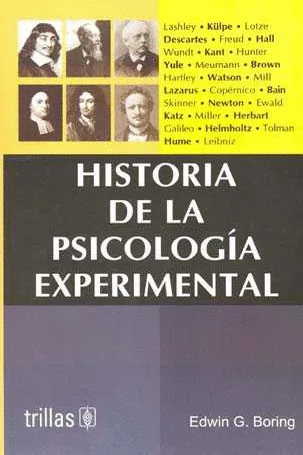 HISTORIA DE LA PSICOLOGIA EXPERIMENTAL
