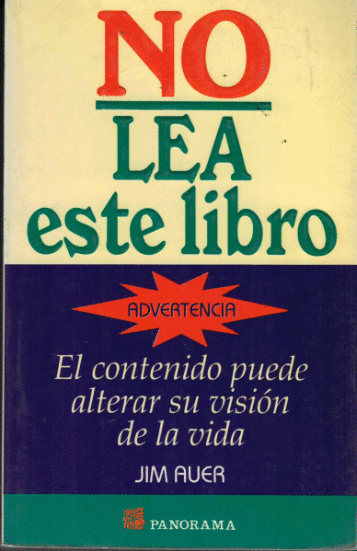 NO LEA ESTE LIBRO