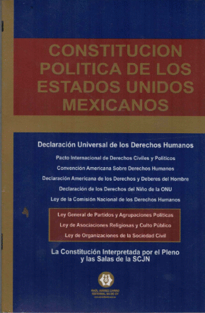 CONSTITUCION POLITICA DE LOS ESTADOS UNIDOS MEXICANOS