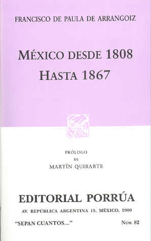 MEXICO DESDE 1808 HASTA 1867