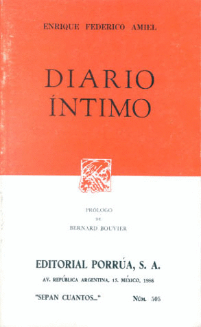 DIARIO INTIMO