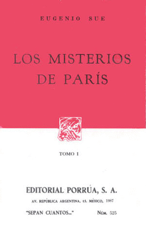 MISTERIOS DE PARIS TOMO 1