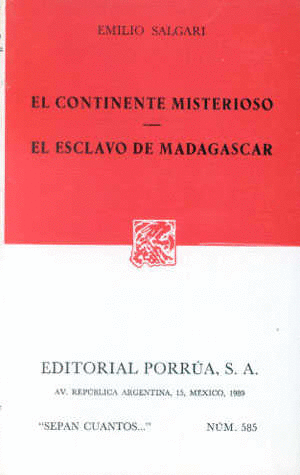 CONTINENTE MISTERIOSO / ESCLAVO DE MADAGASCAR