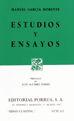 ESTUDIOS Y ENSAYOS 621