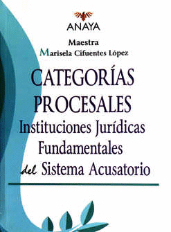 CATEGORIAS PROCESALES