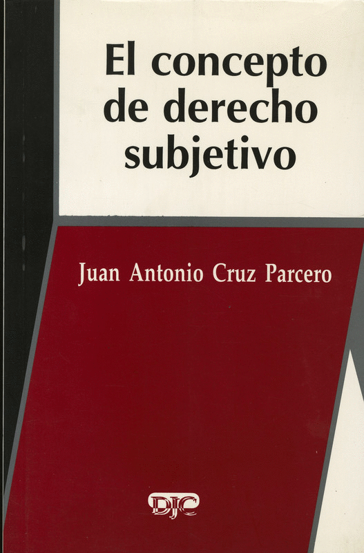 CONCEPTO DE DERECHO SUBJETIVO EL