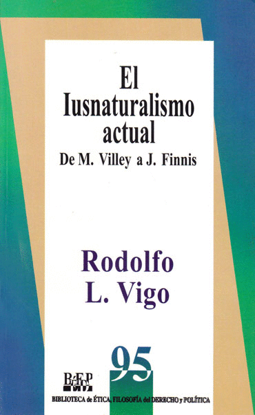 EL IUSNATURALISMO ACTUAL
