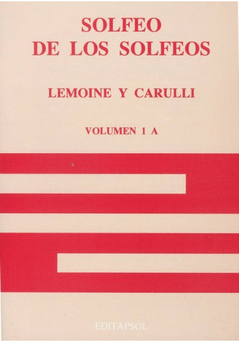 SOLFEO DE LOS SOLFEOS VOL 1A