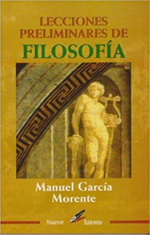 LECCIONES PRELIMINARES DE FILOSOFIA