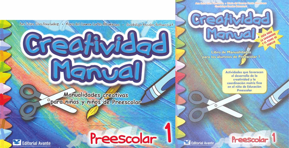 CREATIVIDAD MANUAL 1 PREESCOLAR
