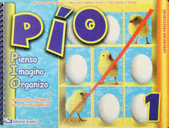 PIENSO IMAGINO ORGANIZO PIO 1 PREESCOLAR