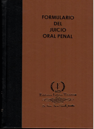 FORMULARIO DEL JUICIO ORAL PENAL