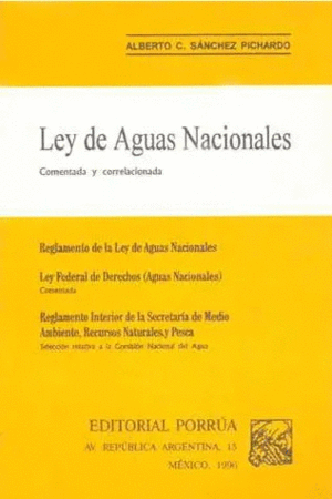 LEY DE AGUAS NACIONALES