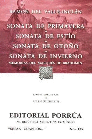 SONATA DE PRIMAVERA/ SONATA DE ESTIO/ SONATA DE OTOO/ SONATA DE INVIERNO/