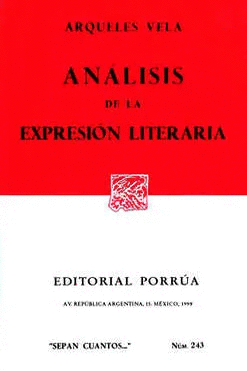 ANALISIS DE LA EXPRESION LITERARIA