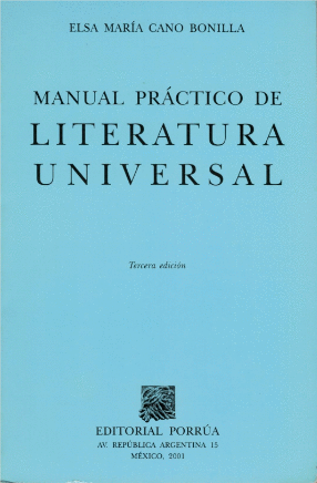 MANUEL PRACTICO DE LITERATURA UNIVERSAL