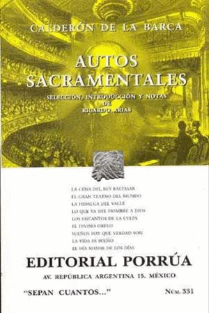 AUTOS SACRAMENTALES