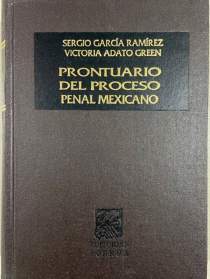 PRONTUARIO DEL PROCESO PENAL MEXICANO