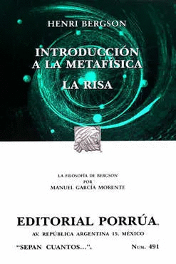 INTRODUCCION A LA METAFISICA/ LA RISA