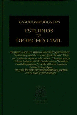 ESTUDIOS DE DERECHO CIVIL
