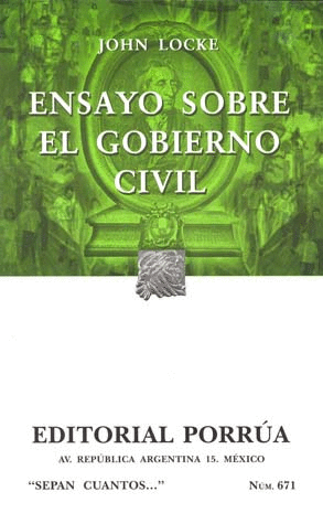 ENSAYO SOBRE EL GOBIERNO CIVIL