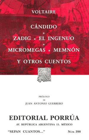 CANDIDO / ZADIG / INGENUO / MEMNON Y OTROS CUENTOS / MICROMEGAS