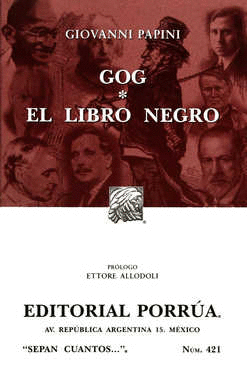 GOG/ EL LIBRO NEGRO