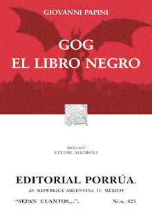 GOG/ EL LIBRO NEGRO