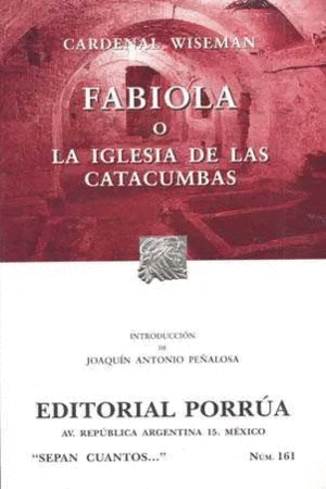 FABIOLA O LA IGLESIA DE LAS CATACUMBAS
