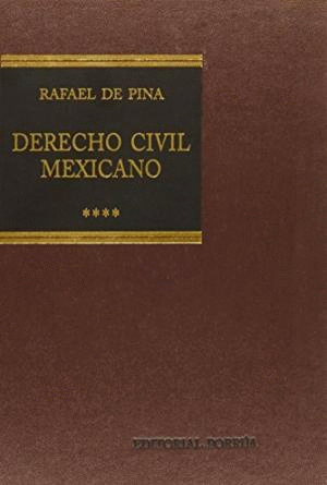 DERECHO CIVIL MEXICANO 4 CONTRATOS EN PARTICULAR